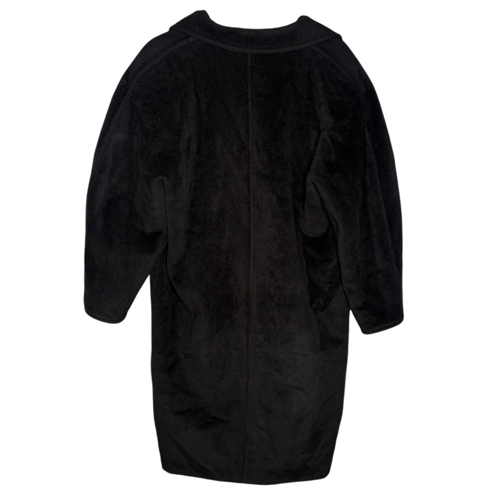 Max Mara icon Coat double breasted black wool cashmere 101801 made in Italy - Picture 3 of 6